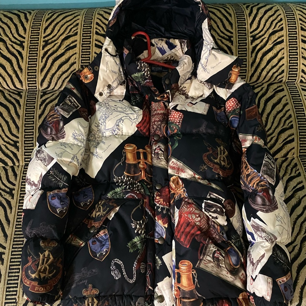 Polo Ralph Lauren ski boot puffer